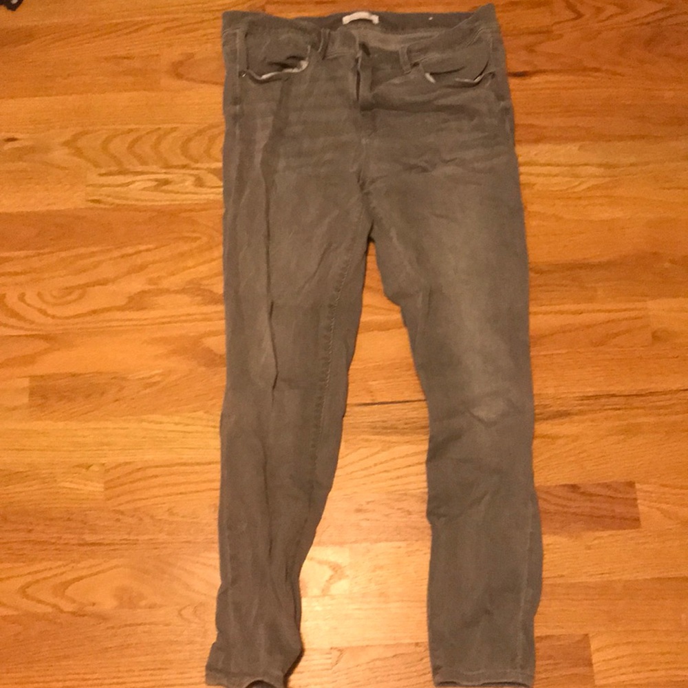 Loft Grey Denim Leggings